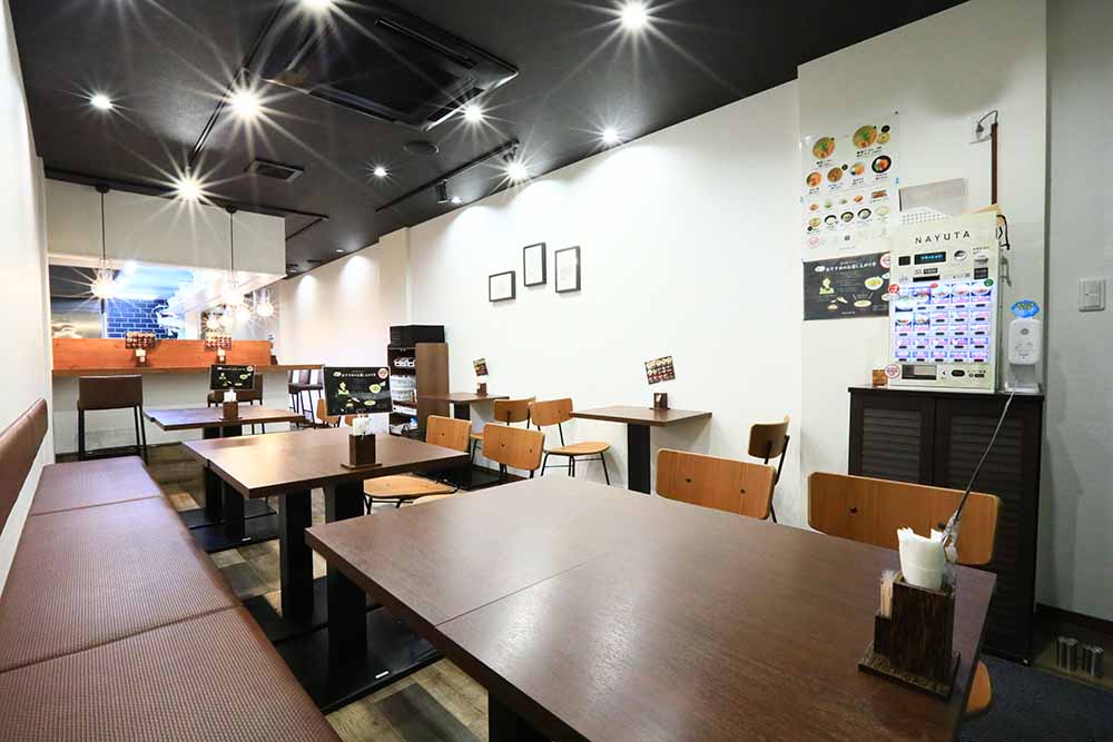 居心地の良い店内